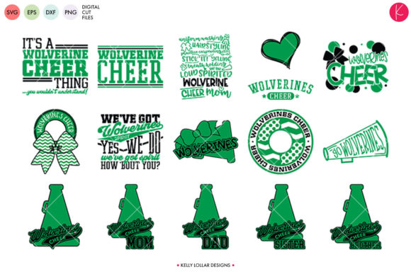 Download Wolverines Cheer Bundle - Premium Resources