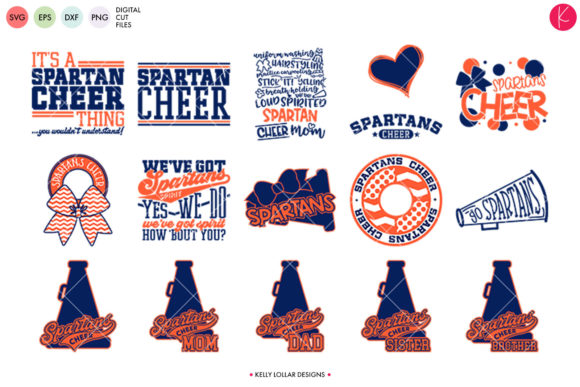 Download Spartans Cheer Bundle - Premium Bundle