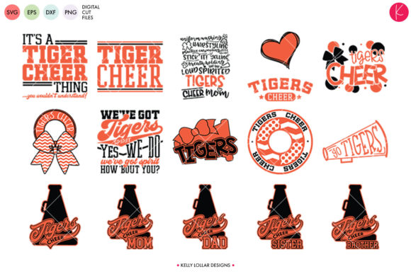 Download Tigers Cheer Bundle - Premium Bundle
