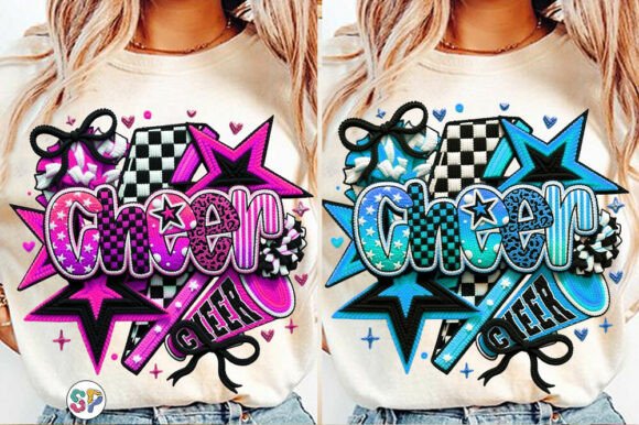 Download Cheer Bundle Faux Yarn Game Day Bow Png - Cheer bundle Collection