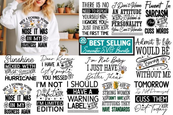 Download Sarcastic SVG Bundle,Motivational SVG - Sarcastic svg bundle Collection