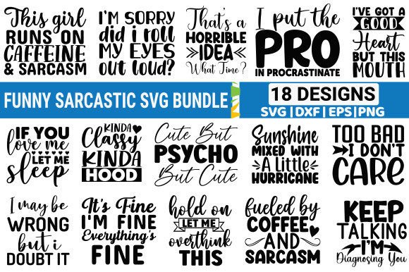 Download Funny Sarcastic SVG Bundle - Sarcastic svg bundle Collection